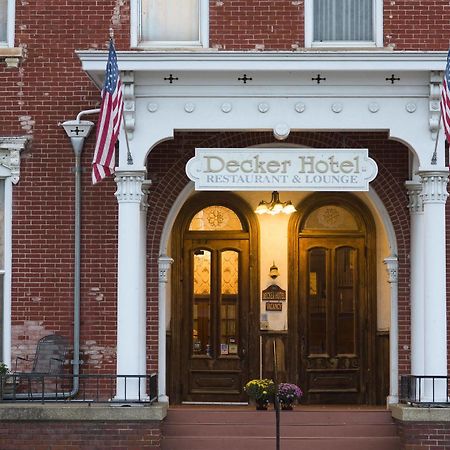 Decker Hotel & Bar Maquoketa Eksteriør bilde